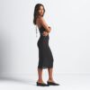 Strassbesetztes Strick-Halter-Midikleid Strassbesetztes Strick-Halter-Midikleid