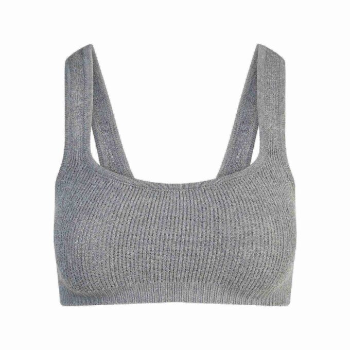 STRICK-BRALETTE MIT STRICKVERKLEIDUNG STRICK-BRALETTE MIT STRICKVERKLEIDUNG