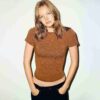 T-SHIRT AUS BAUMWOLLJERSEY T-SHIRT AUS BAUMWOLLJERSEY