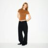 T-SHIRT AUS BAUMWOLLJERSEY T-SHIRT AUS BAUMWOLLJERSEY