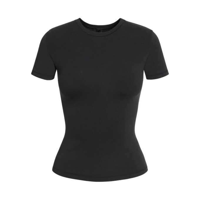T-SHIRT AUS BAUMWOLLJERSEY T-SHIRT AUS BAUMWOLLJERSEY