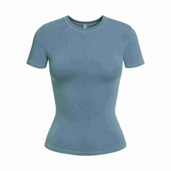 T-SHIRT AUS BAUMWOLLJERSEY