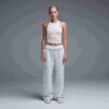 Tanktop aus Baumwolljersey mit Rundhalsausschnitt Tanktop aus Baumwolljersey mit Rundhalsausschnitt