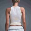 Tanktop aus Baumwolljersey mit Rundhalsausschnitt Tanktop aus Baumwolljersey mit Rundhalsausschnitt
