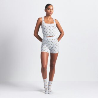 Tanktop aus Baumwollrippen, 3er-Pack