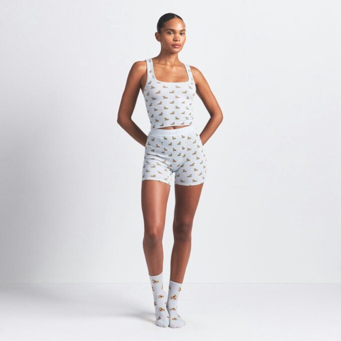 Tanktop aus Baumwollrippen, 3er-Pack Tanktop aus Baumwollrippen, 3er-Pack