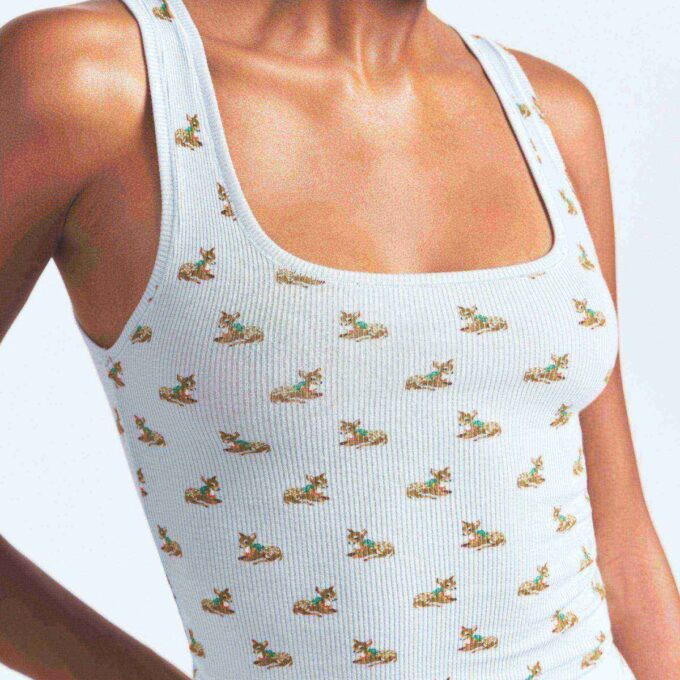 Tanktop aus Baumwollrippen, 3er-Pack Tanktop aus Baumwollrippen, 3er-Pack