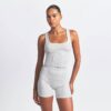 Tanktop aus Baumwollrippen, 3er-Pack Tanktop aus Baumwollrippen, 3er-Pack