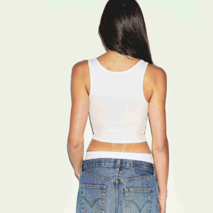 Tanktop aus Baumwollrippen, 3er-Pack Tanktop aus Baumwollrippen, 3er-Pack