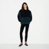 TEDDY ÜBERGRÖSSERTER HALBREISSVERSCHLUSS-PULLOVER