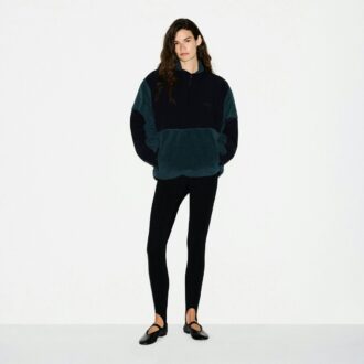 TEDDY ÜBERGRÖSSERTER HALBREISSVERSCHLUSS-PULLOVER