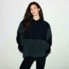 TEDDY ÜBERGRÖSSERTER HALBREISSVERSCHLUSS-PULLOVER