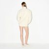 TEDDY ÜBERGRÖSSERTER HALBREISSVERSCHLUSS-PULLOVER TEDDY ÜBERGRÖSSERTER HALBREISSVERSCHLUSS-PULLOVER