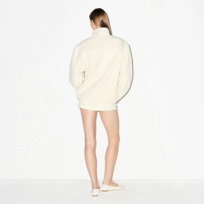 TEDDY ÜBERGRÖSSERTER HALBREISSVERSCHLUSS-PULLOVER TEDDY ÜBERGRÖSSERTER HALBREISSVERSCHLUSS-PULLOVER