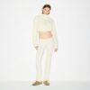 Teddy-Kurze Jacke mit Trichterkragen Teddy-Kurze Jacke mit Trichterkragen