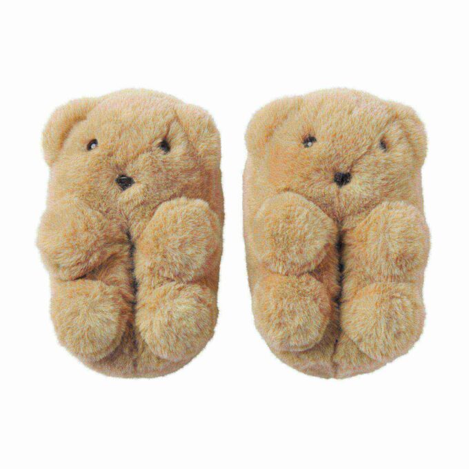 TEDDYBÄR-PANTOFFEL TEDDYBÄR-PANTOFFEL