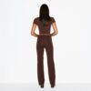 THE ESSENTIAL COLLECTION HOCHGESCHNITTENE PINTUCK-HOSE MIT GERADEM LEBEN THE ESSENTIAL COLLECTION HOCHGESCHNITTENE PINTUCK-HOSE MIT GERADEM LEBEN