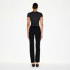 THE ESSENTIAL COLLECTION HOCHGESCHNITTENE PINTUCK-HOSE MIT GERADEM LEBEN THE ESSENTIAL COLLECTION HOCHGESCHNITTENE PINTUCK-HOSE MIT GERADEM LEBEN