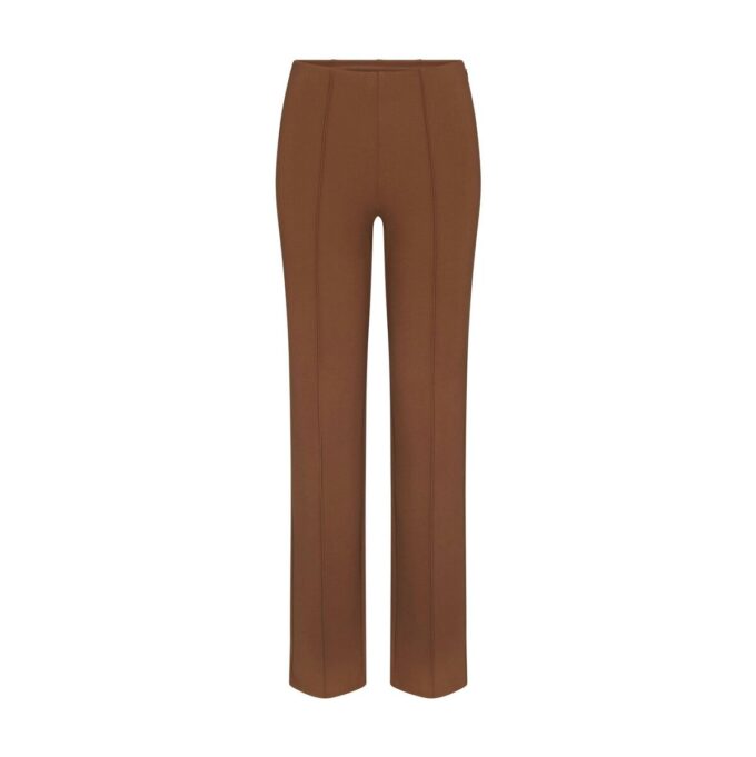 THE ESSENTIAL COLLECTION HOCHGESCHNITTENE PINTUCK-HOSE MIT GERADEM LEBEN THE ESSENTIAL COLLECTION HOCHGESCHNITTENE PINTUCK-HOSE MIT GERADEM LEBEN