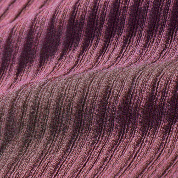 Transparente Stricktunika mit Stehkragen Transparente Stricktunika mit Stehkragen