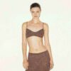 Transparenter Strick-Bralette Transparenter Strick-Bralette