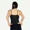 Transparenter Strick-Camibody Transparenter Strick-Camibody