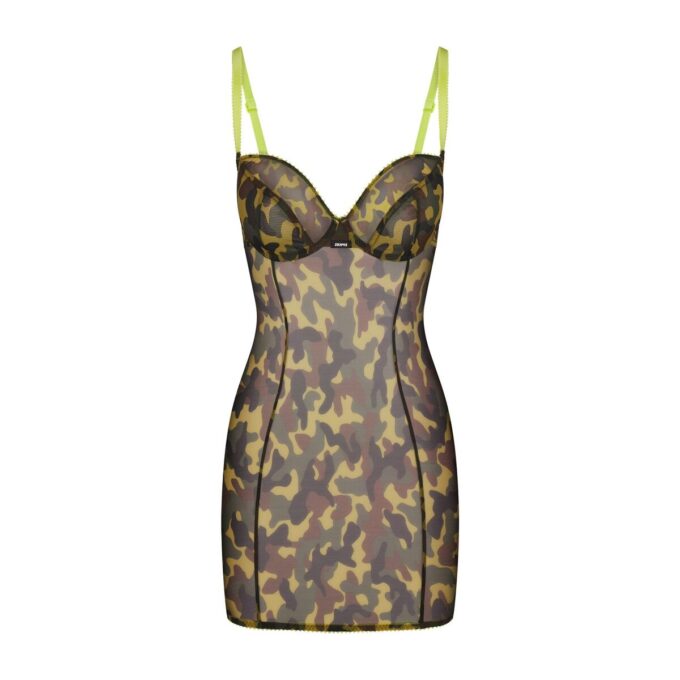ULTRAFENES MESH-PICOT-MINIKLEID ULTRAFENES MESH-PICOT-MINIKLEID