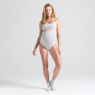 Umstands-Tanga aus Baumwolljersey mit hohem Bund