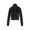 Velours-Trainingsjacke, geschrumpft