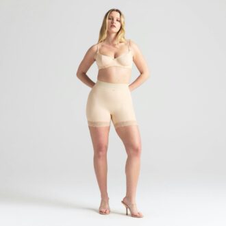 Vintage Shapewear ungefütterter Halb-BH