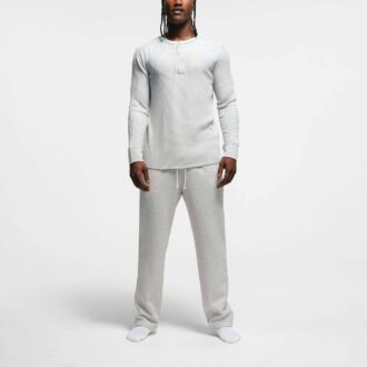 Waffel Herren Slim Langarm Henley