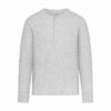 Waffel Herren Slim Langarm Henley