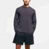 WAFFLE HERREN KLASSISCHES LANGARM-T-SHIRT