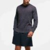 WAFFLE HERREN KLASSISCHES LANGARM-T-SHIRT