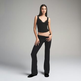 Weiche Loungehose zum Umklappen