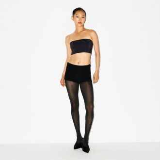 Weiches, glattes, nahtloses, gepolstertes Bandeau-Top
