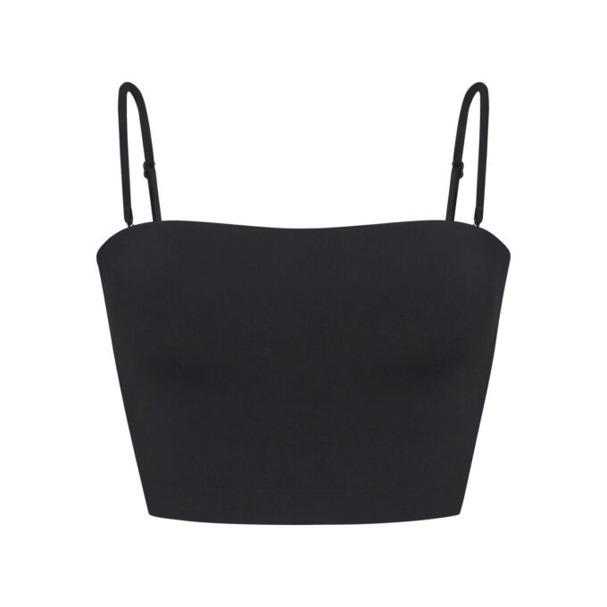 Weiches, glattes, nahtloses, gepolstertes Bandeau-Top Weiches, glattes, nahtloses, gepolstertes Bandeau-Top